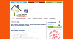 Desktop Screenshot of faiteslefaire.net