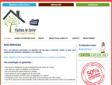 Tablet Screenshot of faiteslefaire.net